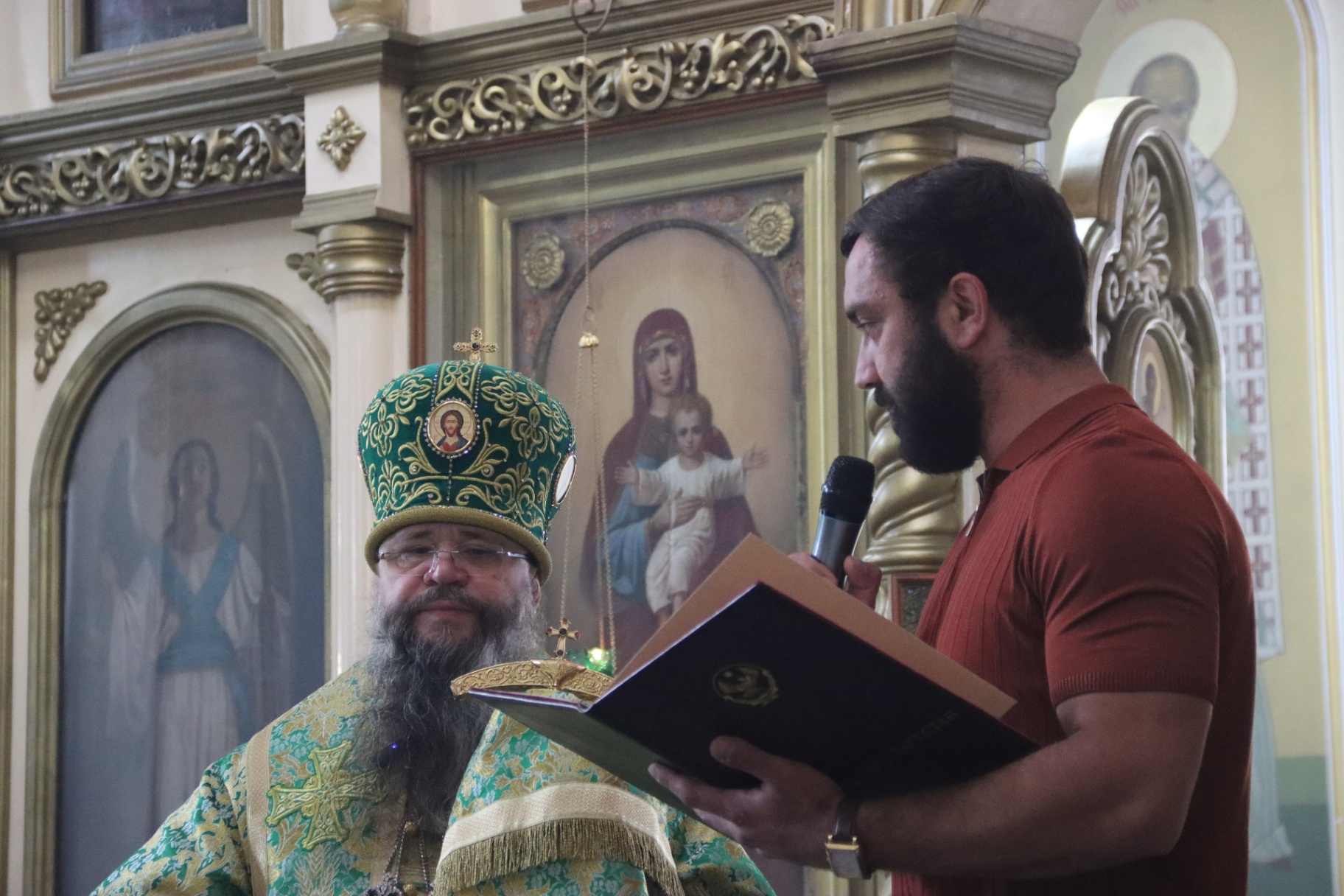 Архиепископ Махачкалинский и Дербентский Варлаам отмечает День тезоименитства